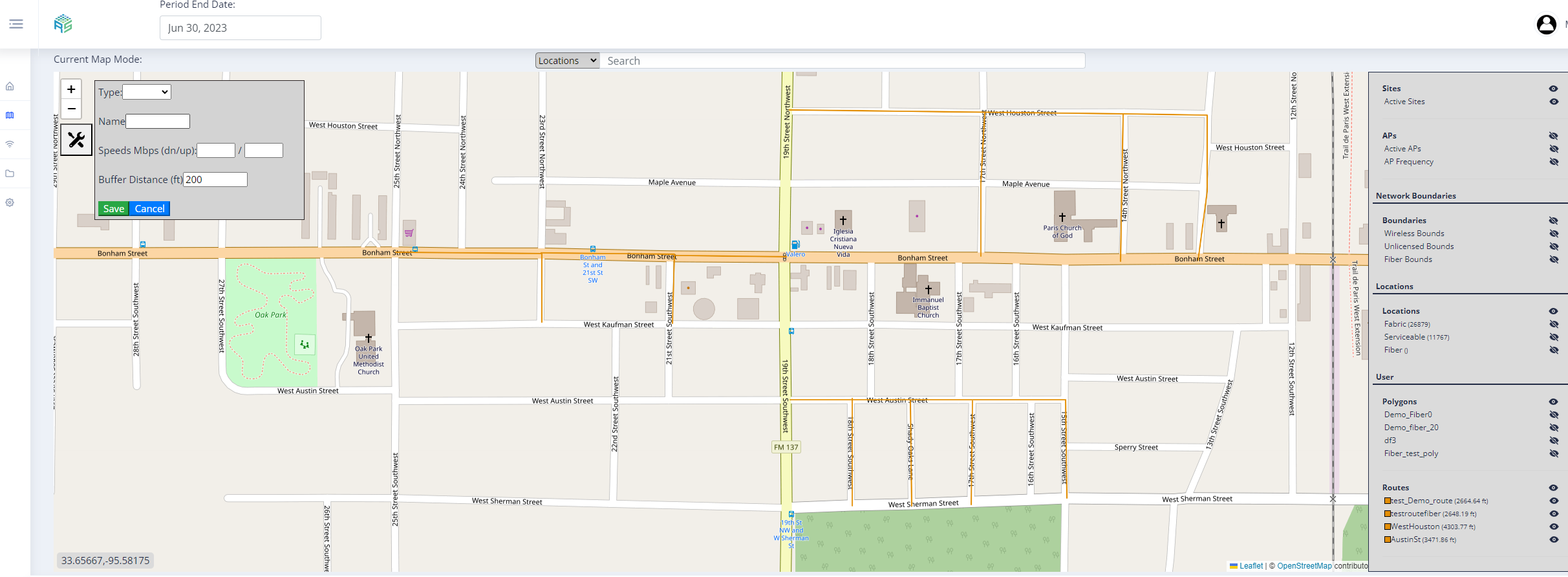 10-meter Clutter Data Layer and Path Profile
